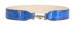 Fendi Bag Strap, Python, Blue, 3*